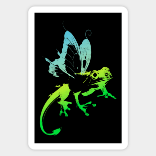 Fantasy Frog - Gradient V3 Magnet